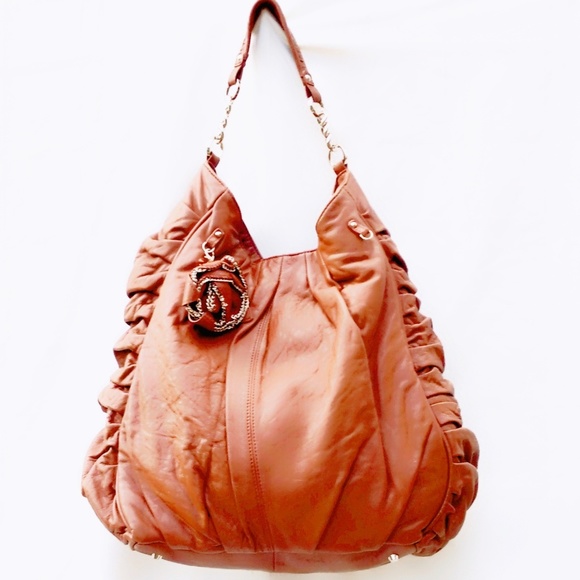 Junior Drake Handbags - Junior Drake Ottavia Lambskin XL Hobo Bag- New